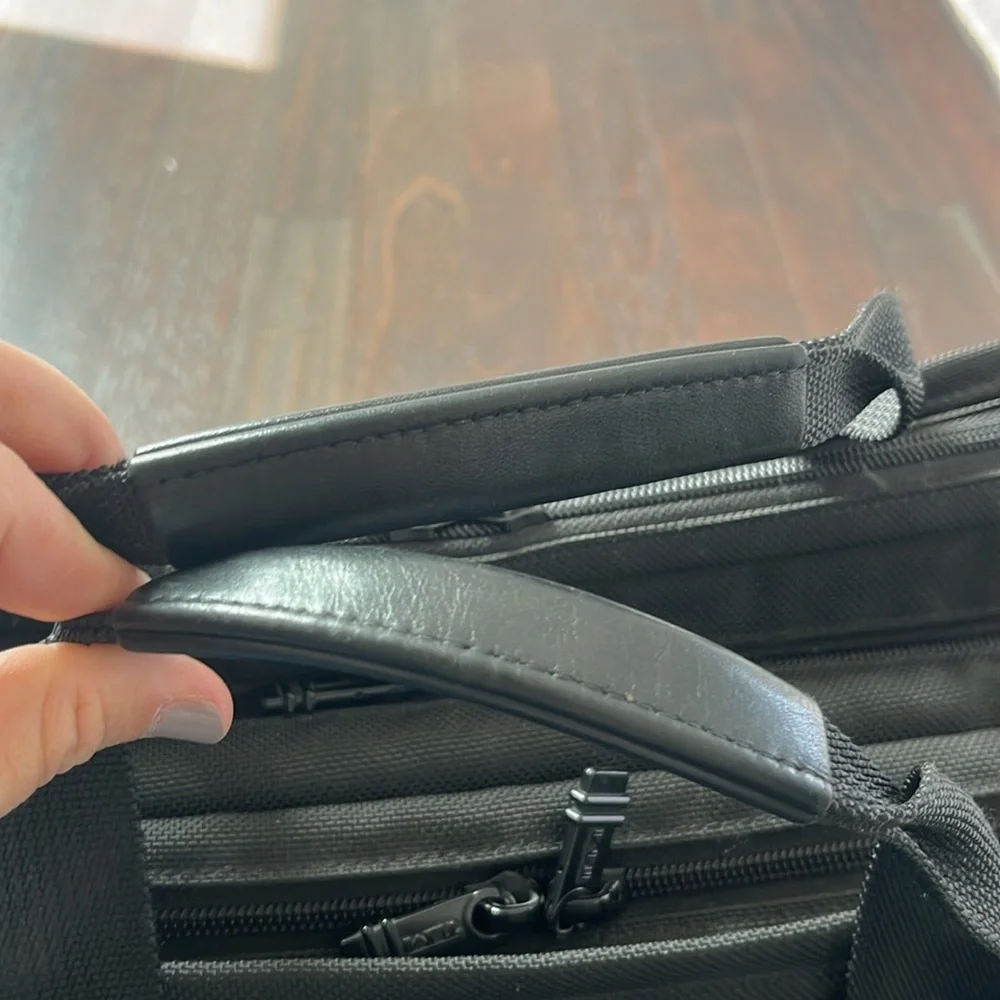 Tumi Alpha series large 17” briefcase